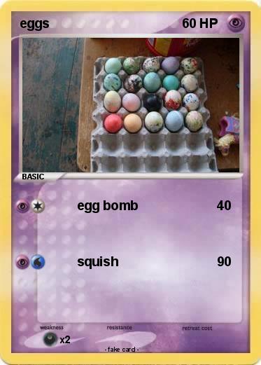 Pokemon eggs