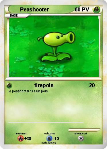Pokemon Peashooter
