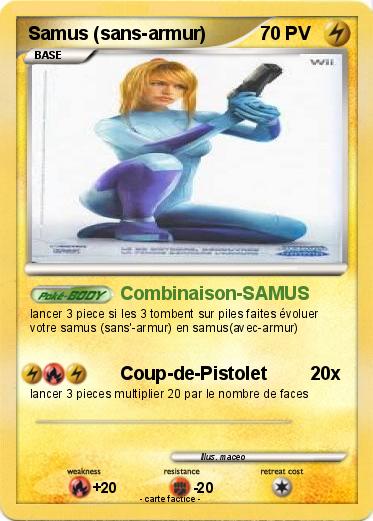 Pokemon Samus (sans-armur)