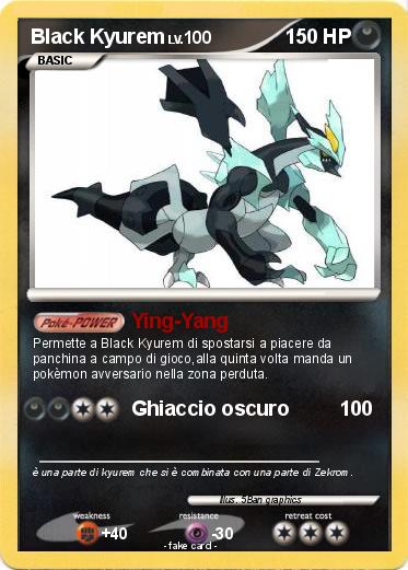 Pokemon Black Kyurem