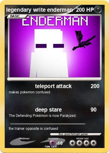 Pokemon legendary write enderman