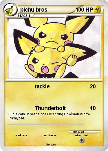 Pokemon pichu bros