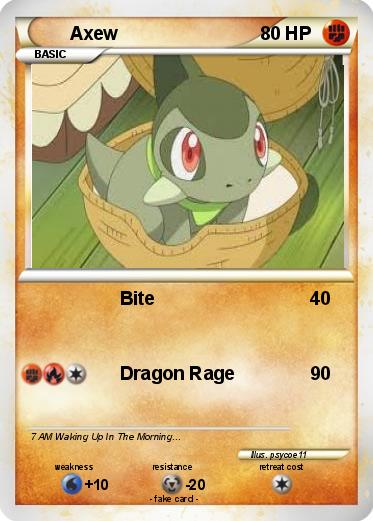 Pokemon Axew