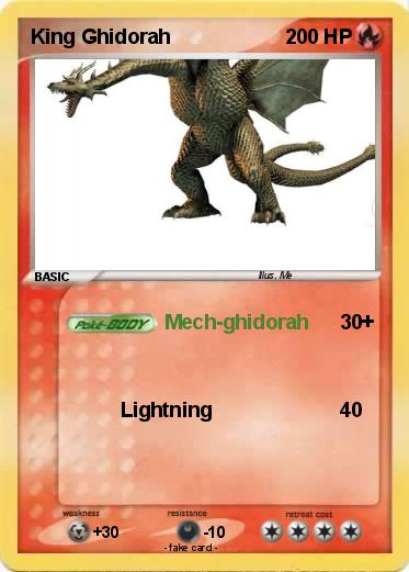 Pokemon King Ghidorah