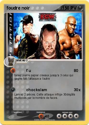 Pokemon foudre noir