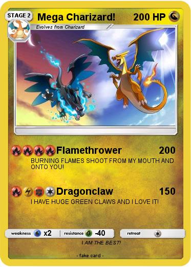 Pokemon Mega Charizard!