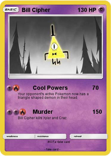 Pokemon Bill Cipher