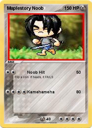 Pokemon Maplestory Noob