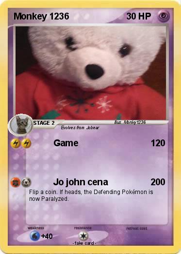 Pokemon Monkey 1236
