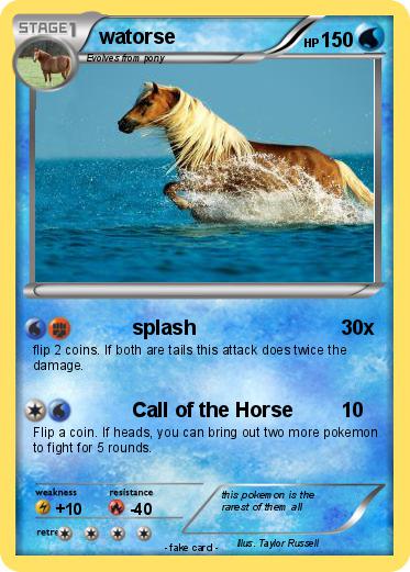 Pokemon watorse