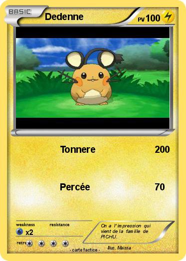 Pokemon Dedenne