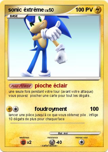 Pokemon sonic éxtrème