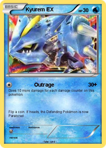 Pokemon Kyurem EX