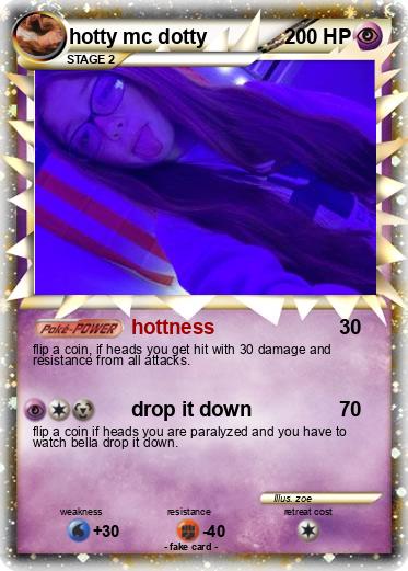 Pokemon hotty mc dotty