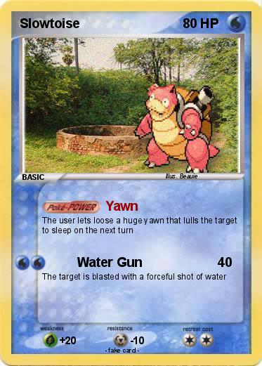 Pokemon Slowtoise