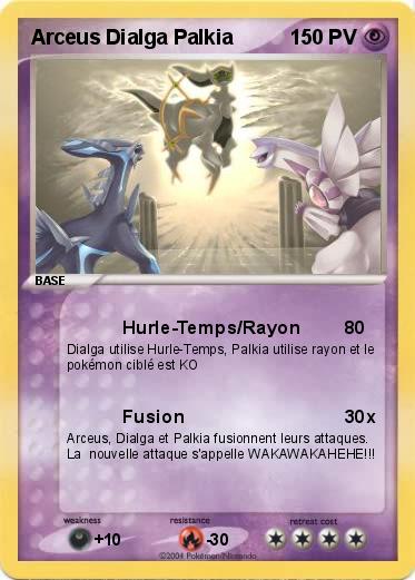 Pokemon Arceus Dialga Palkia 