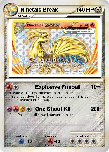 Pokemon Ninetals Break