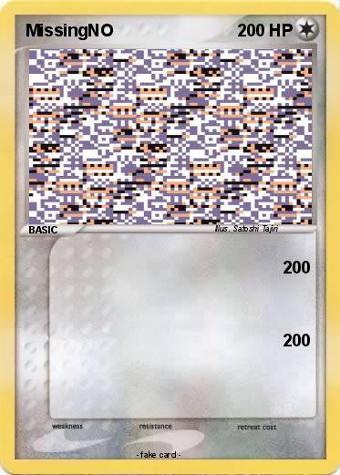 Pokemon MissingNO
