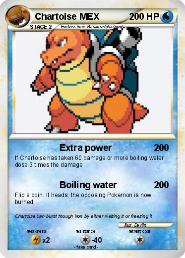 Pokemon Chartoise MEX