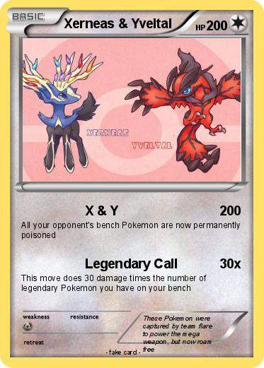 Pokemon Xerneas & Yveltal