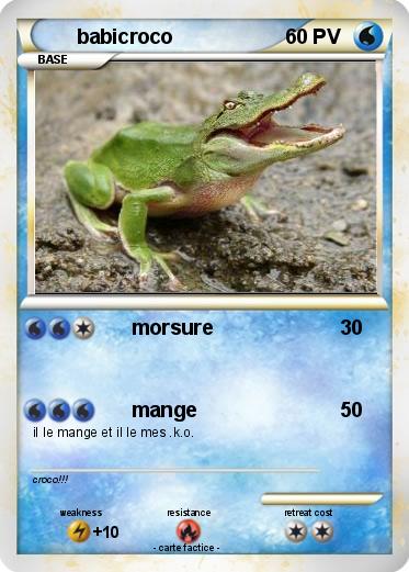 Pokemon babicroco