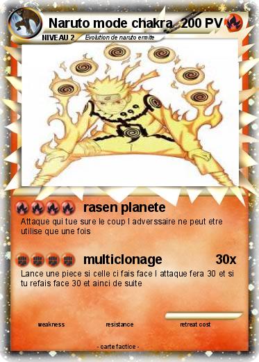 Pokemon Naruto mode chakra