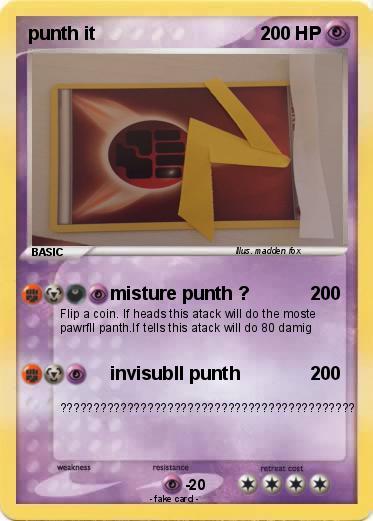 Pokemon punth it