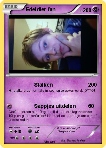 Pokemon Edeldier fan