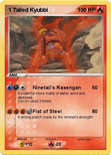 Pokemon 1 Tailed Kyubbi
