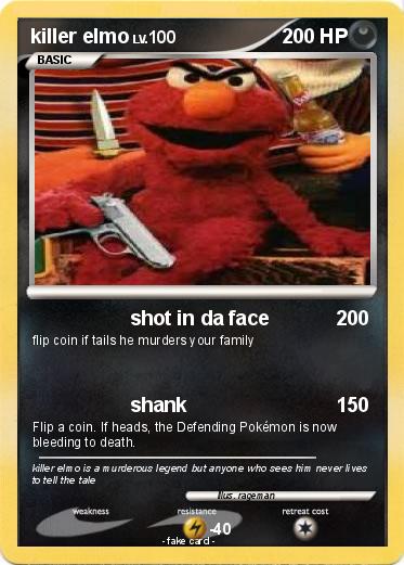Pokemon killer elmo