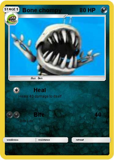 Pokemon Bone chompy