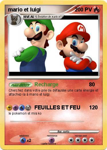 Pokemon mario et luigi