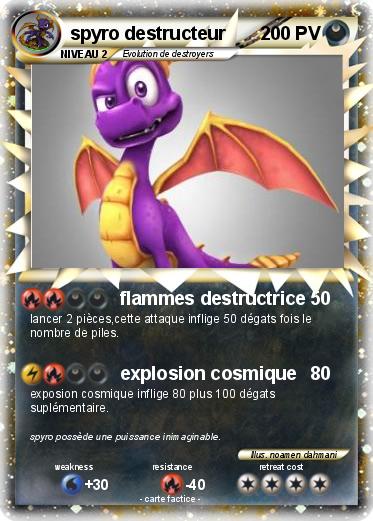 Pokemon spyro destructeur