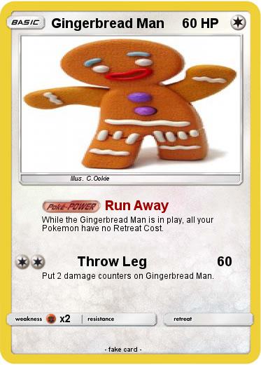 Pokemon Gingerbread Man