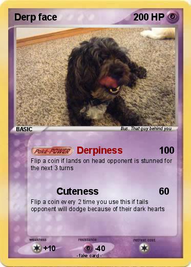 Pokemon Derp face