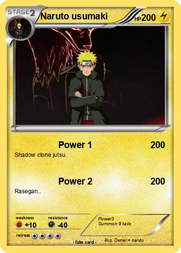 Pokemon Naruto usumaki