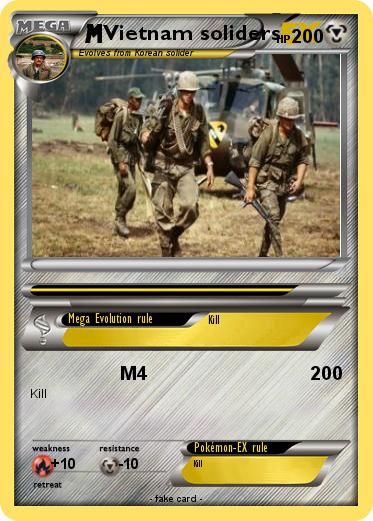 Pokemon Vietnam soliders