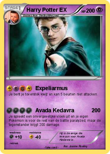 Pokemon Harry Potter EX