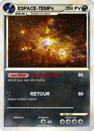 Pokemon ESPACE-TEMPs