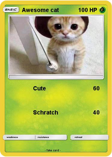 Pokemon Awesome cat