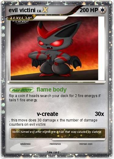 Pokemon evil victini