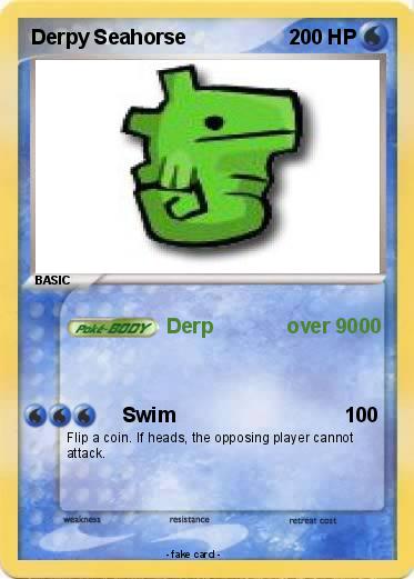 Pokemon Derpy Seahorse