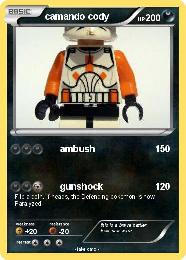 Pokemon camando cody