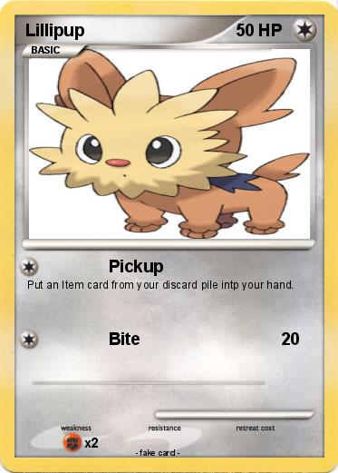 Pokemon Lillipup