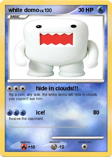 Pokemon white domo