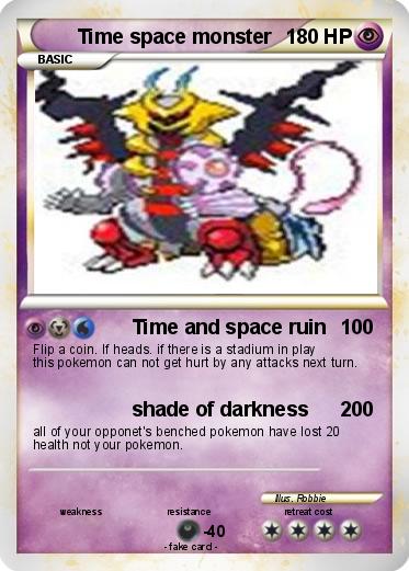 Pokemon Time space monster