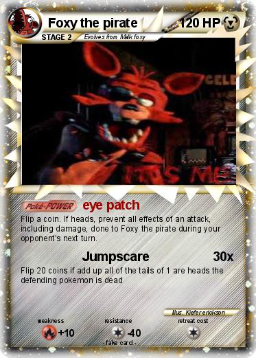 Pokemon Foxy the pirate