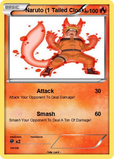 Pokemon Naruto (1 Tailed Cloak)