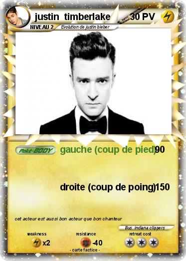 Pokemon justin  timberlake