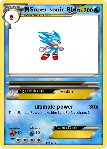 Pokemon Super sonic Blue